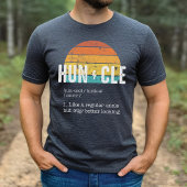 ハンクル定義おもしろいおじさんギフトレトロサンセット Tシャツ