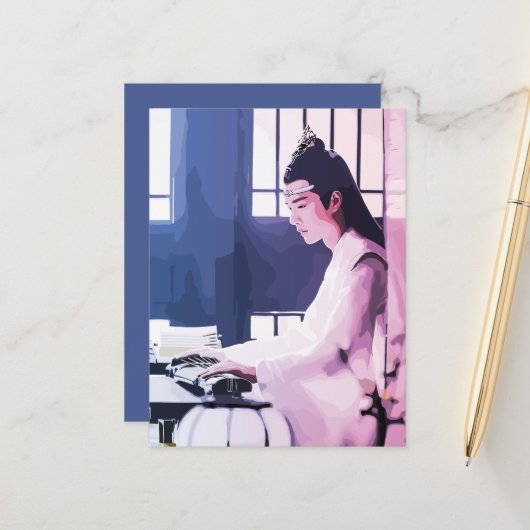 ハングアンジュンランワンジアンタムドはがき 案内ポストカード (正面/裏面インサイチュ)