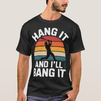 ハングイットアンドアイルバングイット 野球 スポーツ Tシャツ
