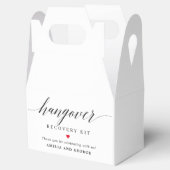 ハングオーバーキット編集可能カラースクモダンリプト フェイバーボックス (オープン)