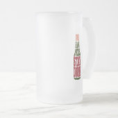 ハングオーバーステイを避飲ける フロストグラスビールジョッキ (正面右)