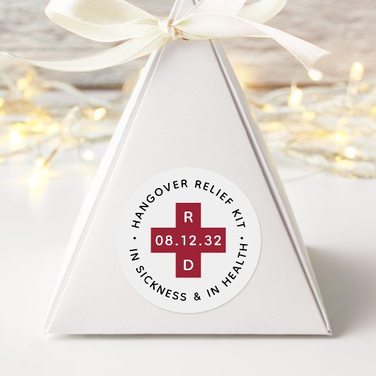 ハングオーバーレリーフ、 浮き彫りキット |結婚式の引き出物 ラウンドシール