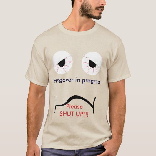 ハングオーバー長袖ラグランTシャツ Tシャツ (正面)