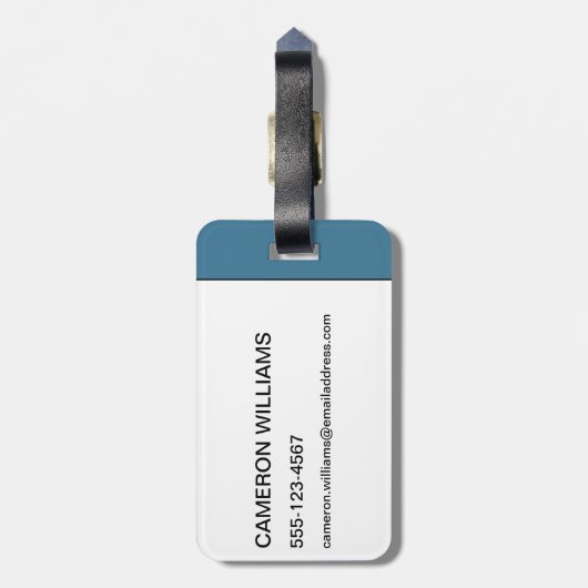 ハングオーバー:カクテルが修正できない ラゲッジタグ (裏面縦)