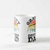 ハンググライダーで飛ぶ父 コーヒーマグカップ (中央)