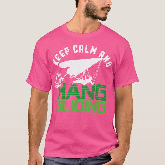 ハンググライダーで飛ぼうTシャツ Tシャツ (正面)