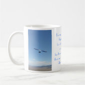 ハンググライダーのマグ コーヒーマグカップ (左)