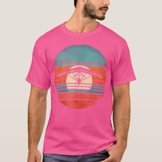ハンググライダーの夕陽 Tシャツ
