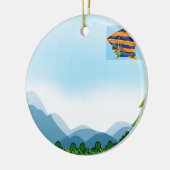 ハンググライダー セラミックオーナメント (左)