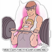 ハングネイカスタムルのカットシール シール (正面)