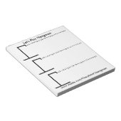 ハングマ遊ン3ゲーム/シートのノートパッド ノートパッド (アングル)