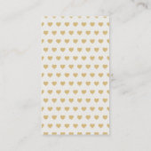 ハングラブハーツ リトルスイートハート ベイビーシャワー エンクロージャーカード (裏面)