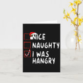 ハングリいけなーのクリスマスクリスマスサンタ・クラ カード (黄色い花)