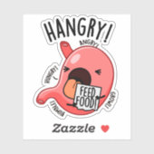 ハングリおもしろいー胃パン シール (シート)