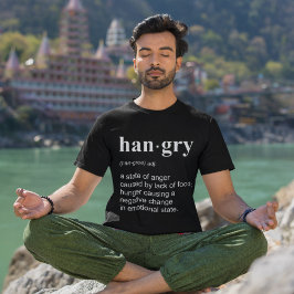 ハングリおもしろい Tシャツ