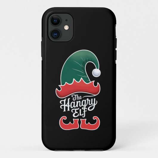 ハングリーエルフ家族おそろいクリスマス Case-Mate iPhoneケース (裏面)