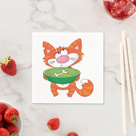 ハングリーキャット紙ナプキンス スタンダードカクテルナプキン