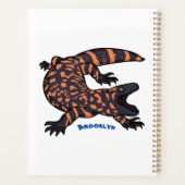 ハングリーギラモンスタントリザード漫画イラストレーション プランナー手帳 (裏面)