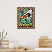 ハングリーピザシャーク ポスター (キッチン)