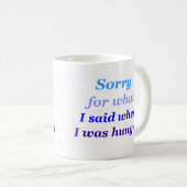 ハングリーマグカップ コーヒーマグカップ (正面右)