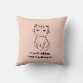 ハングリー猫 クッション (裏面)