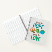 ハングリー・ケータピラー | 希望にイエス ノートブック (内部)