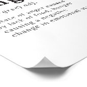 ハングリ – 定義ミッ怒ク/空腹,キッチンアート ポスター (角)