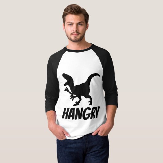 ハングリT怒シャおもしろいツ Tシャツ (正面フル)