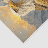 ハングルイーグルの水の色の山々のデコページ 薄葉紙 (詳細)