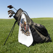 ハングルイーグルガッドスデンスネークコンボ2 ゴルフタオル (グリーン)