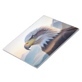 ハングルイーグルダブル露出動物自然ウィルヌ ノートパッド (アングル)