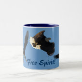 ハングルイーグルフライトコレクションII ツートーンマグカップ (中央)