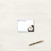 ハングルイーグル愛国鳥軍隊退役軍人名 ポストイット (デスク上)