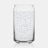 ハングル ガラス缶 (右)