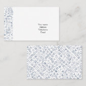 ハングル 名刺 (正面/裏面)