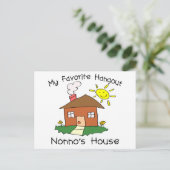 ハングーお気に入りのトノンノズハウス ポストカード (スタンド正面)