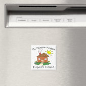 ハングーお気に入りのトパポウズハウス マグネット (インサイチュ (食洗機))