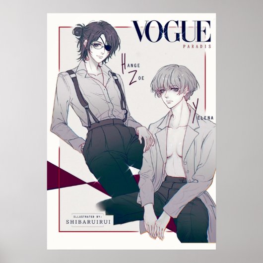 ハンゲ・ゾエとエレーナによるタイタン攻撃 ポスター (正面)