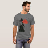 ハンゴーバーズアランメンツリーハロウィ男性へーン女性 Tシャツ (正面フル)