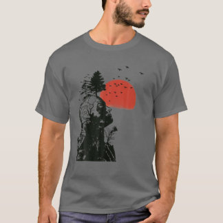 ハンゴーバーズアランメンツリーハロウィ男性へーン女性 Tシャツ