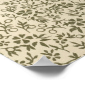 ハンサのヘブライ語ポスターに関する旅行者の祈りの言葉 ポスター (角)