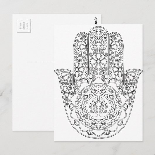 ハンサの木 ポストカード (正面/裏面)