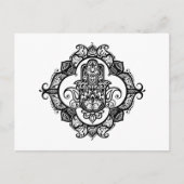 ハンサアンドエスニックオーナメントドードル ポストカード (正面)