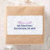 ハンサバルミツワー招待状 ラベル (インサイチュ)