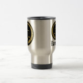 ハンサムでパーソナライズな弁護士のギフトのアイディアのマグ トラベルマグ (中央)