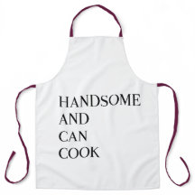 ハンサムで缶調理師オールオーバープリントエプロン