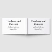 ハンサムで缶調理師名主シェフ日付を追加 ゲストブック (全面)