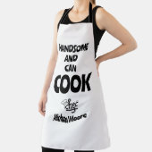 ハンサムで缶調理師 エプロン (インサイチュ)