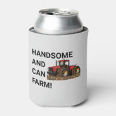 ハンサムで缶農用トラクター機器おもしろい 缶クーラー (缶正面)