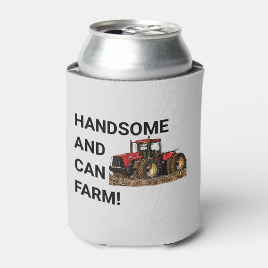 ハンサムで缶農用トラクター機器おもしろい 缶クーラー (缶正面)